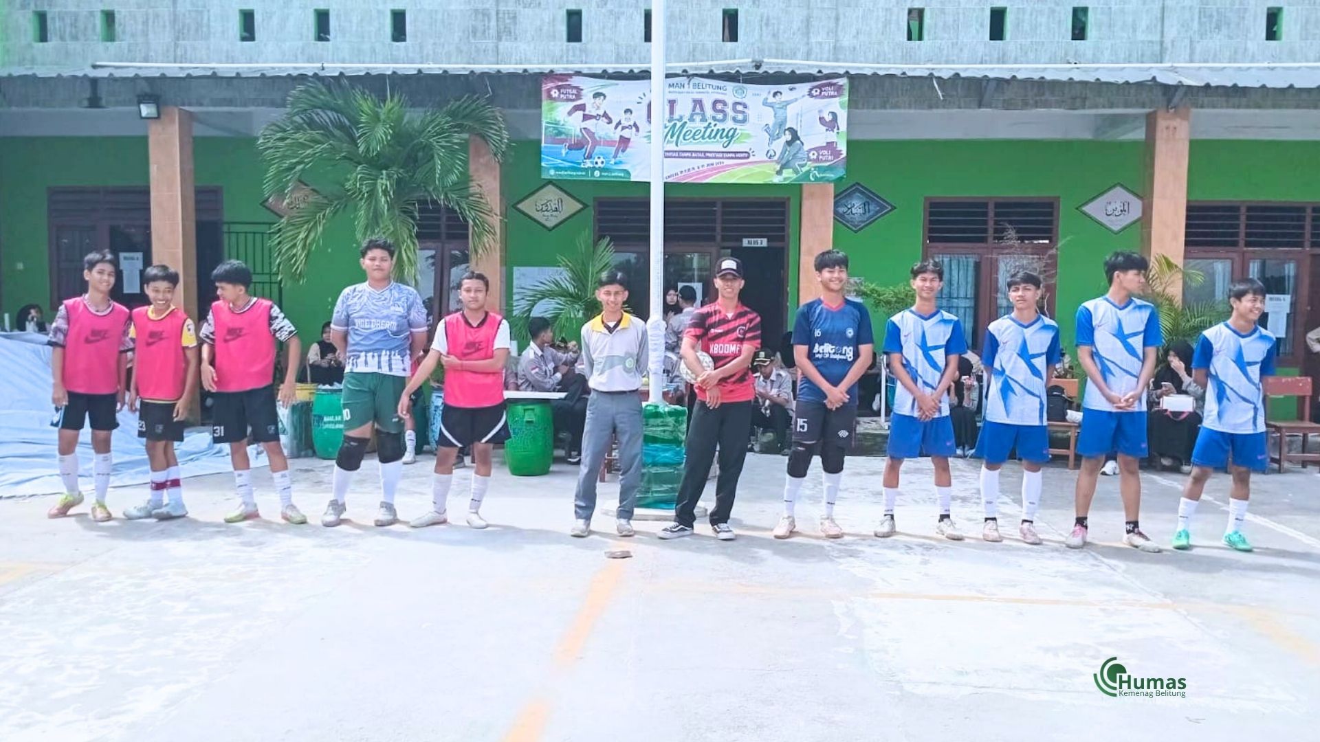 Class Meeting MAN 1 Belitung Jadi Ajang Sportivitas dan Kebersamaan Antarsiswa