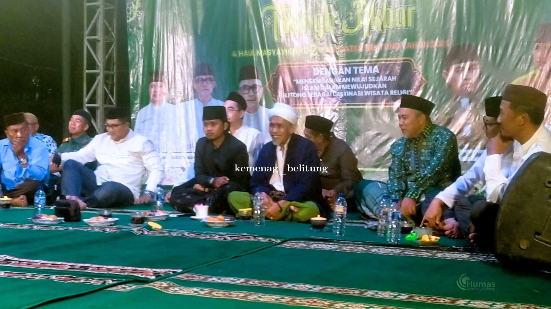 Kakan Kemenag Belitung Hadiri Tabligh Akbar Penuh Hikmah di Gedung Nasional Tanjungpandan