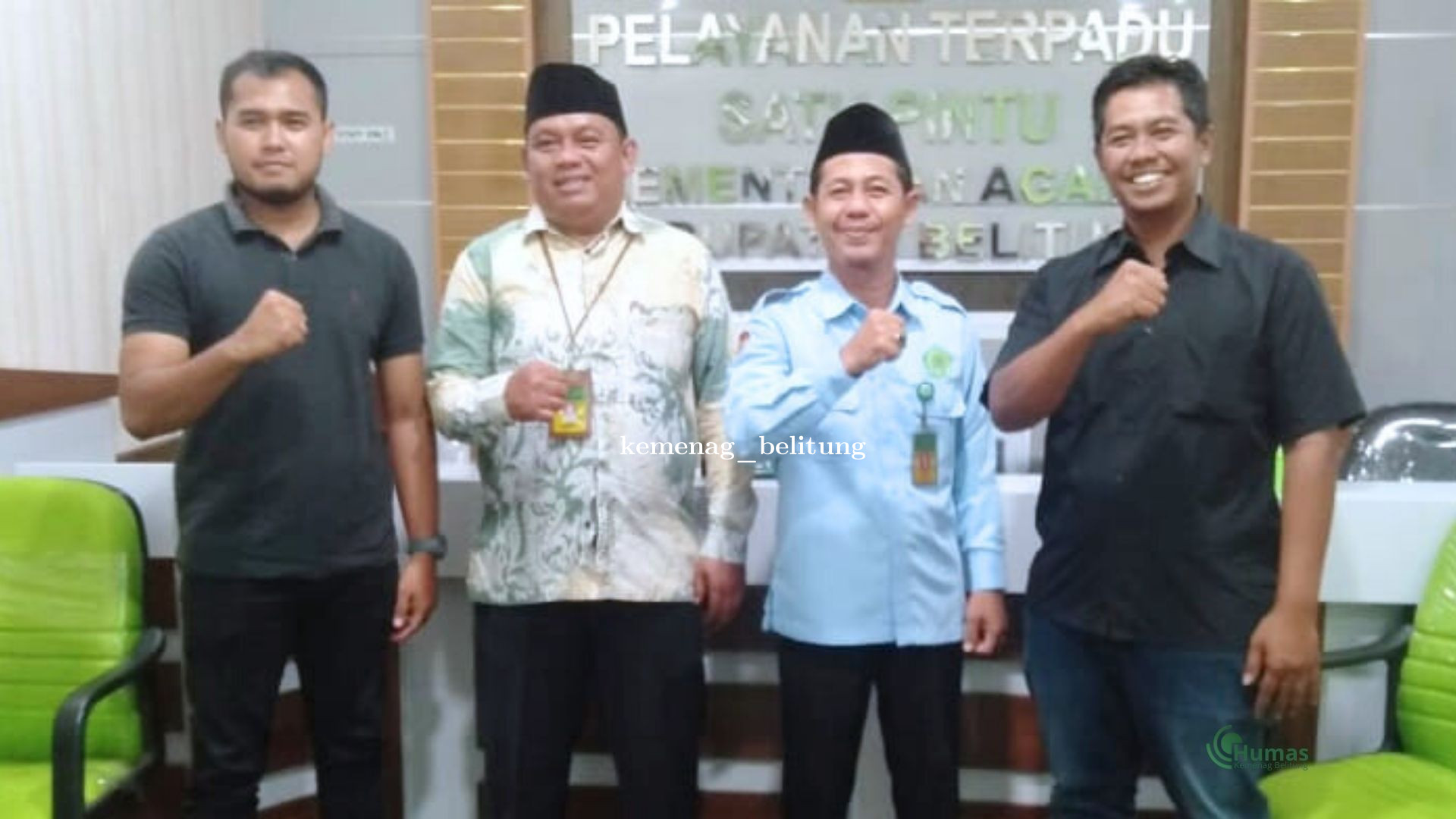 Densus 88 Lakukan Kunjungan Kerja dan Silaturahmi ke Kantor Kemenag Belitung