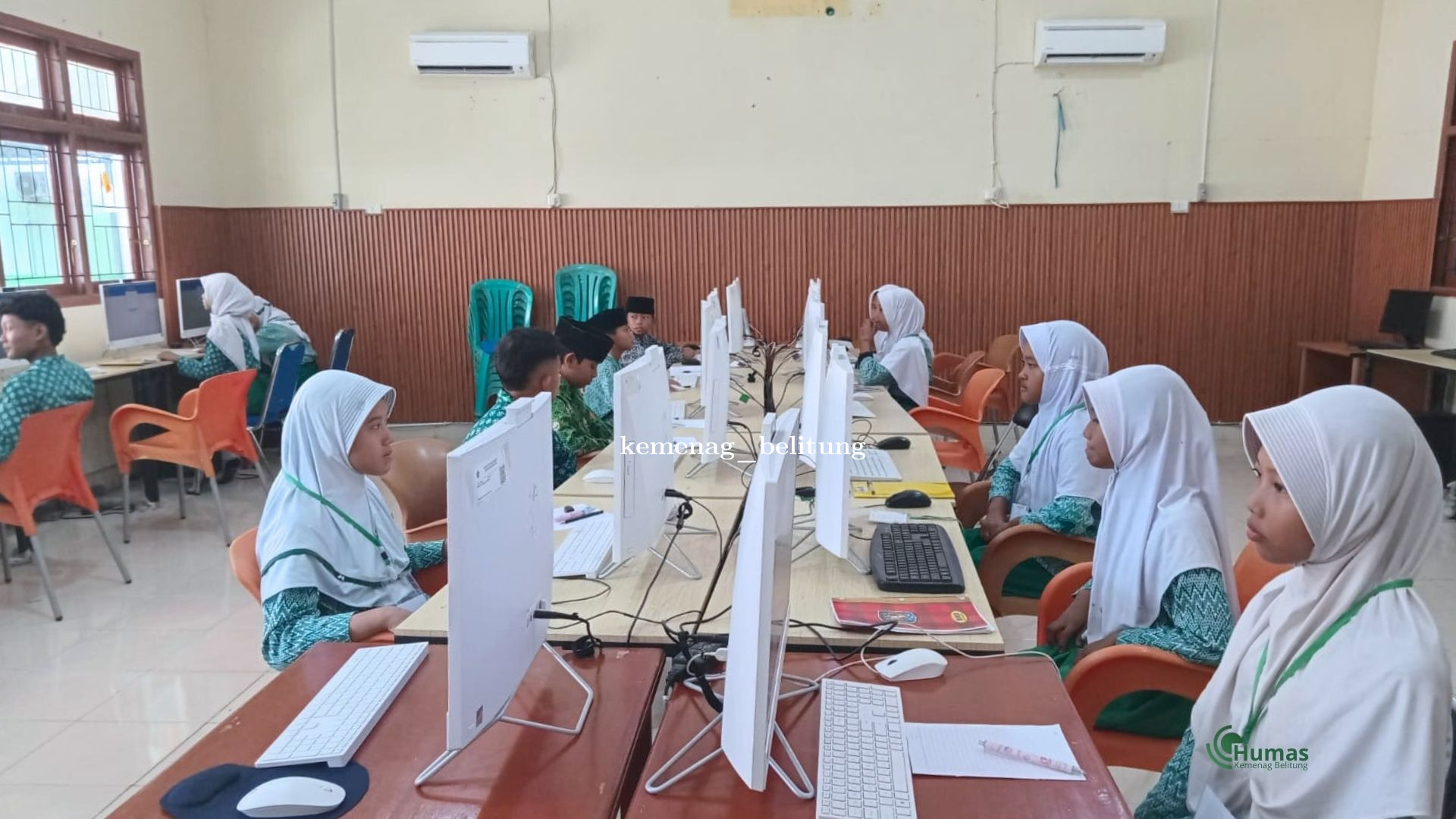 MIN 1 Belitung Laksanakan Simulasi TKA untuk Siswa Kelas VI di MAN 1 Belitung