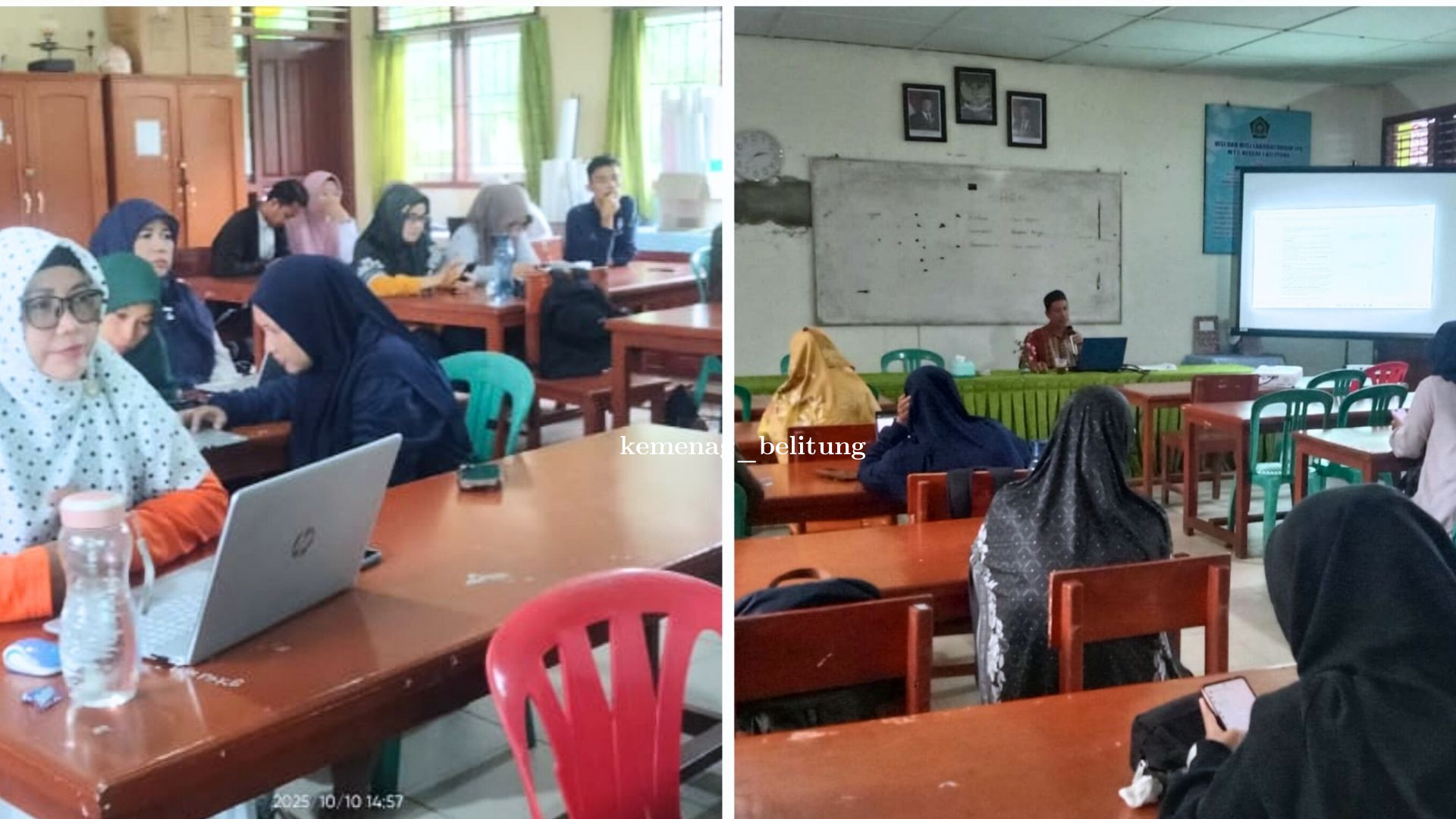 MTsN 1 Belitung Gelar Rapat Kerja Tim Zona Integritas