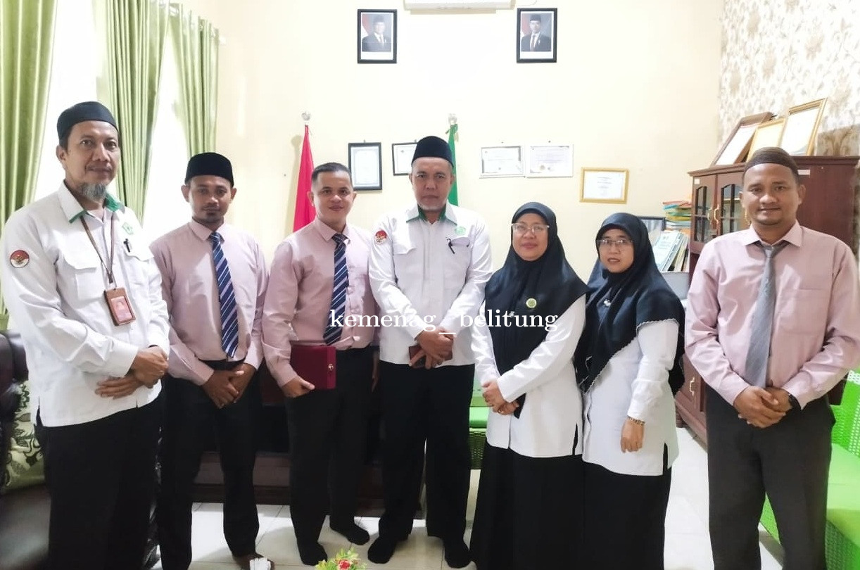 MTsN 1 Belitung Jadi Rujukan Studi Tiru Peningkatan Mutu Pendidikan Madrasah